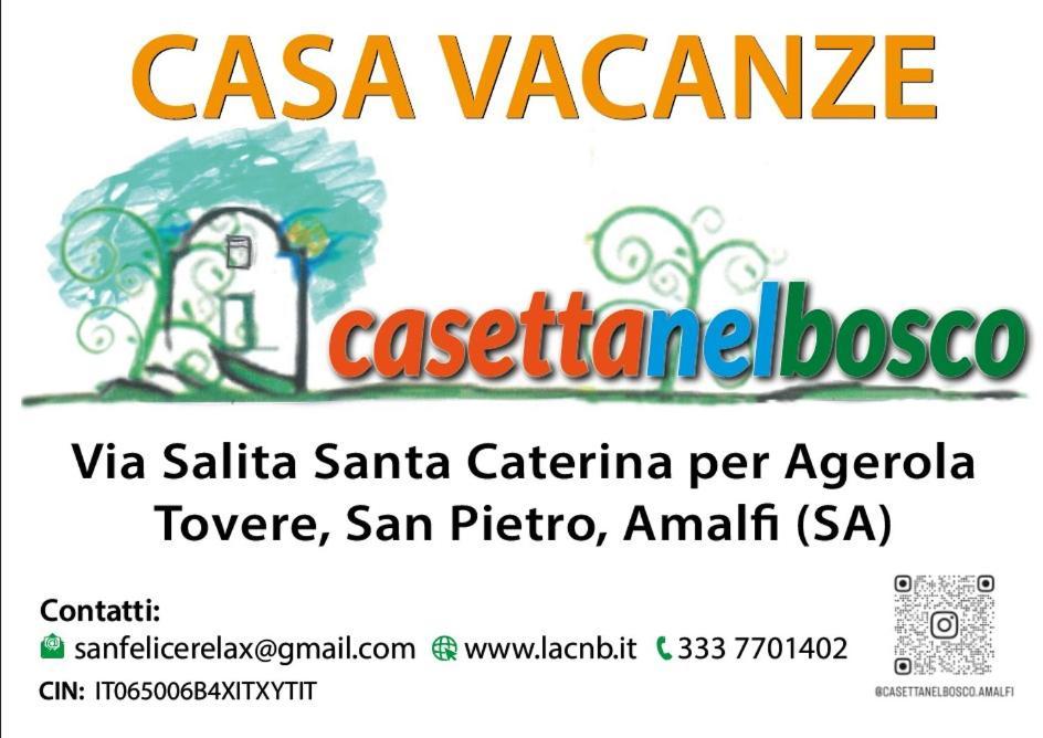 La Casetta Nel Bosco, Amalfi Bagian luar foto