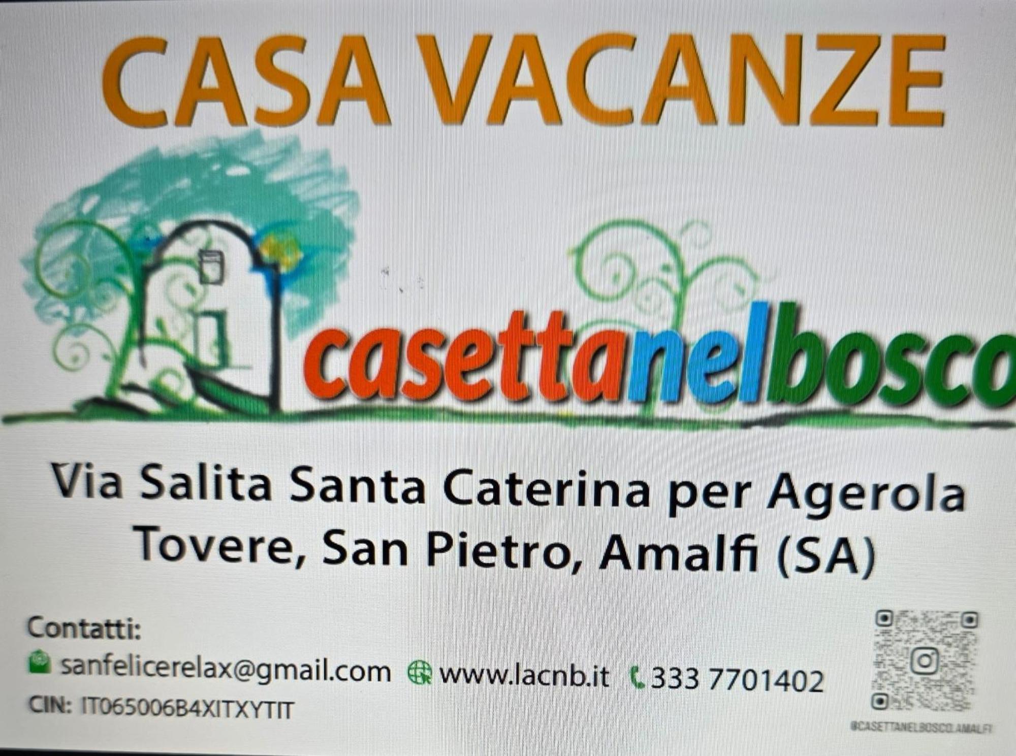 La Casetta Nel Bosco, Amalfi Bagian luar foto